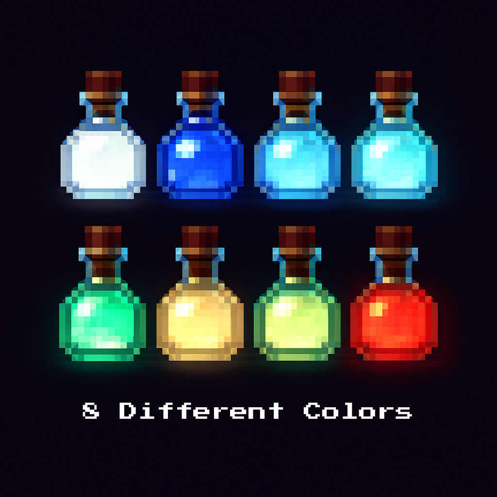 Minecraft Potion Lamp